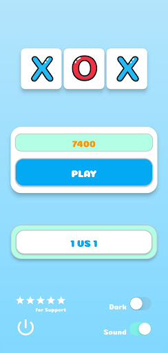 Android application XOX: The Classic Duel screenshort