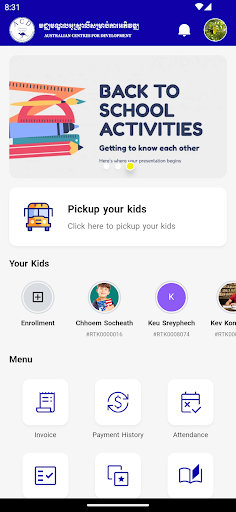 Android application ACD App screenshort