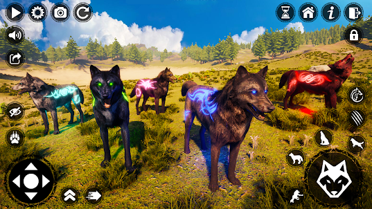 Wolf Simulator Animal Games 3D