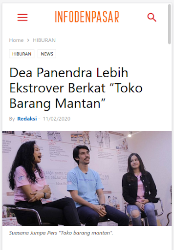 Info Denpasar Screen 3