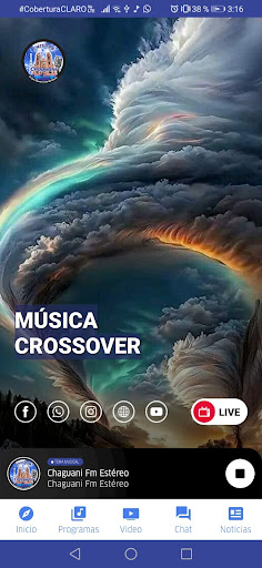 Android application Emisora Chaguani Fm Estéreo screenshort
