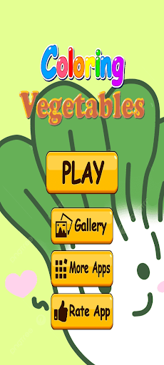 Coloring Vegetables Screen 2