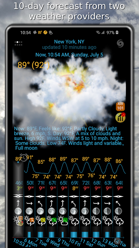 eWeather HDF - weather app Screen 2