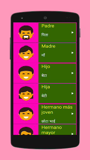 Learn Spanish From Hindi Screen 3