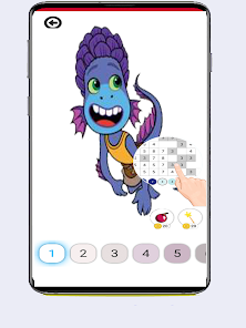 Screenshot 10 LUCA COLORING BY NUMBER android