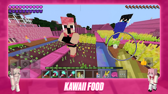 Kawaii World in Minecraft Mods