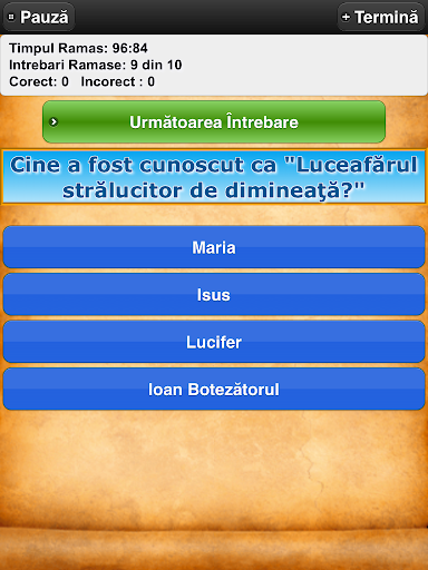 Intrebari Biblice Trivia Quiz screenshot 16