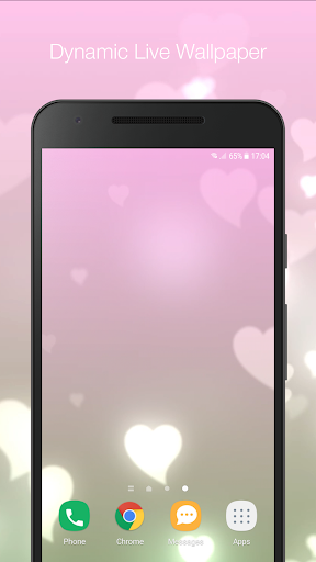 Android application Hearts Live Wallpaper Pro screenshort