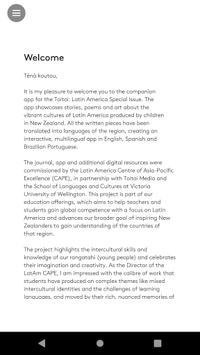 Toitoi: Latin America Issue Screen 2
