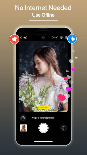 Camera 4K Phone 15, Selfie Pro Screen 2
