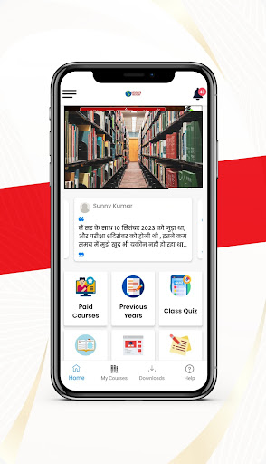 Android application Learn History by Chauhan Sir screenshort