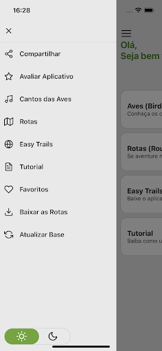 Android application NazarethEco Aves screenshort