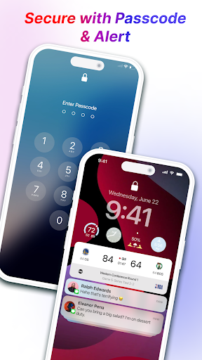 FastiOS Lock Screen OS18 Plus