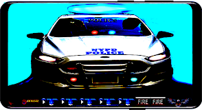 Police Car Siren & Light American
