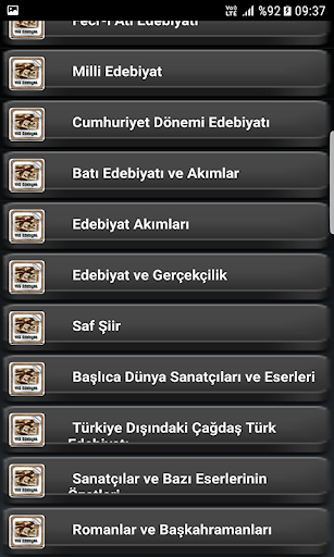 AYT Edebiyat Konuları Özet Screen 3