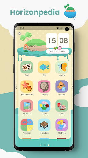 Android application Horizonpedia screenshort