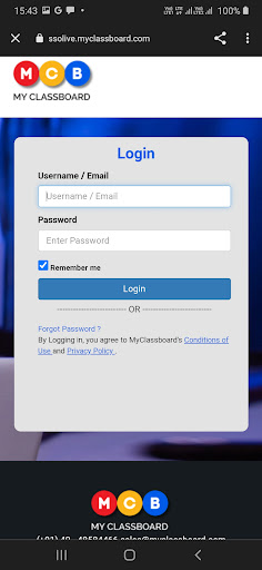 Skill Stork Parent Portal Screen 2