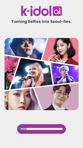 Android application K-Idol AI screenshort