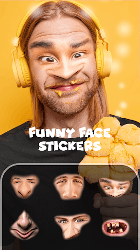 Warp Face Funny Photo Stickers Screen 2