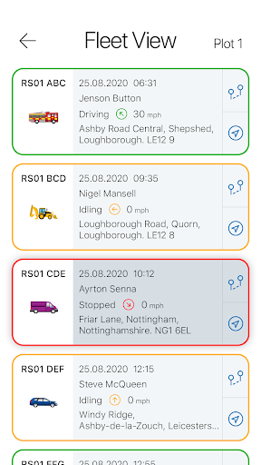 Android application VTLive screenshort