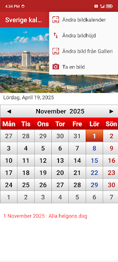 Sverige kalender 2026 screenshot 8