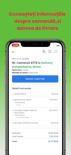 RIDE by Eat App Screen 3