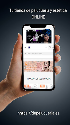 Android application De Peluqueria screenshort