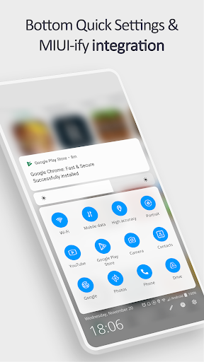 Screenshot of Tile Shortcuts: Quick settings