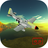 P-51 Mustang Aerial Combat - VR Flight Sim icon