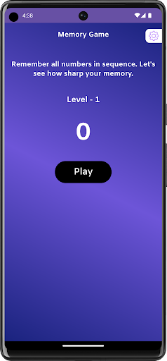 Android application Memory Game - Brain Training screenshort