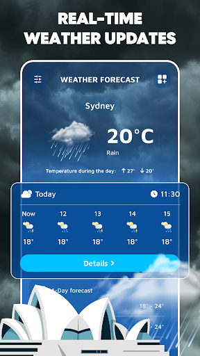 Android application Weather - Accurate Forecast screenshort