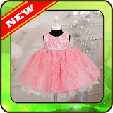 Baby girl frock designs icon