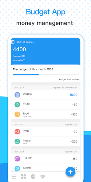 Budget App - Expense Tracker 2.11.0 APK + Mod (Unlimited money) إلى عن على ذكري المظهر