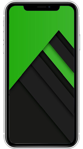 HD Wallpaper Black Green