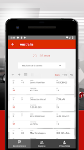 Captura de Pantalla 7 Fórmula 2023 Calendario android