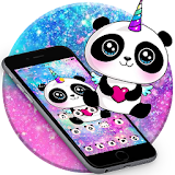 Cuteness Panda Colorful Crayon Theme icon