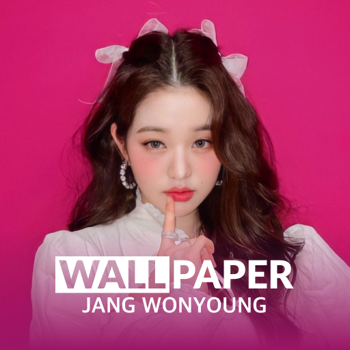 JANG WONYOUNG (IVE) Wallpaper logo