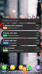 Calendar Agenda Widget (Material Design) Screenshot