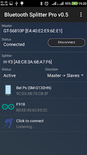 Bluetooth Splitter Pro Screen 3