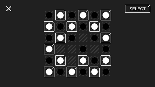 Konane Checkers Game Offline