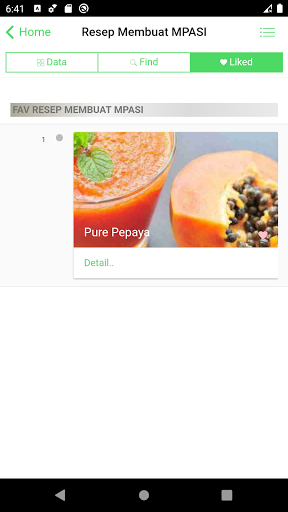 Resep Membuat Mpasi Screen 3