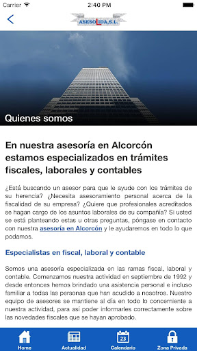 Asesolida Screen 3