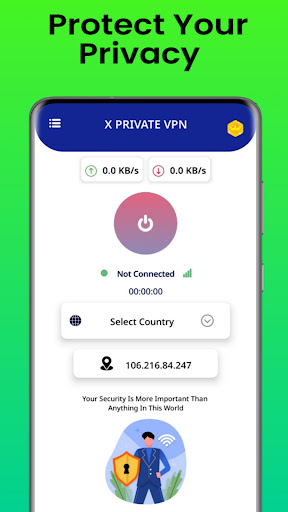 Android application X Private VPN - XXXX Proxy screenshort