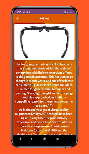 Rokid Air Software guide Screen 3