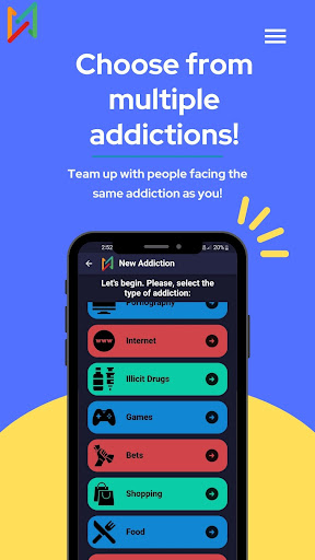 Quit of your addictions Screen 2
