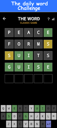 THE WORD - Game Of The Day Screen 2