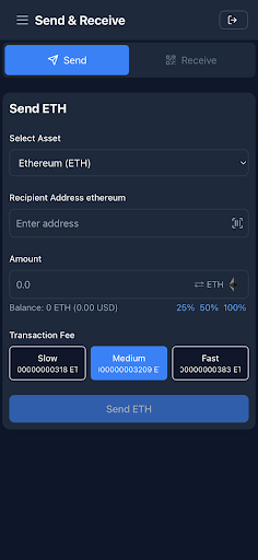 BigiWallet Bitcoin and ETH