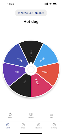Random Dice - Spin The Wheel Screen 3