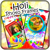 Holi Photo Frame 2021  Happy Holi Photo Frame