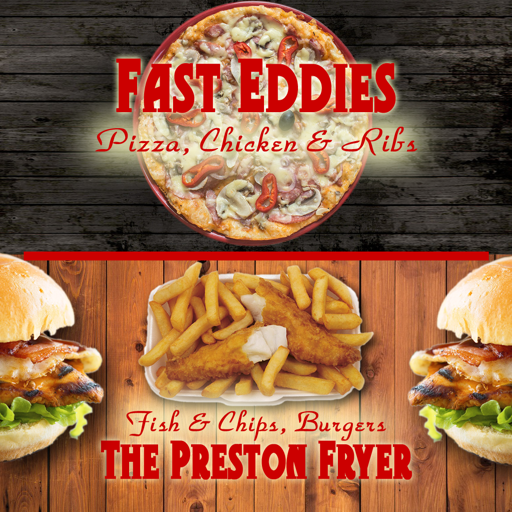 The Preston Fryer & Fast Eddie logo